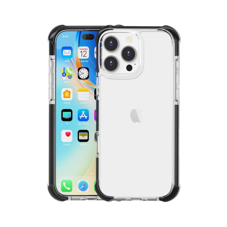 For iPhone 16 Four-corner Shockproof TPU + Acrylic Phone Case