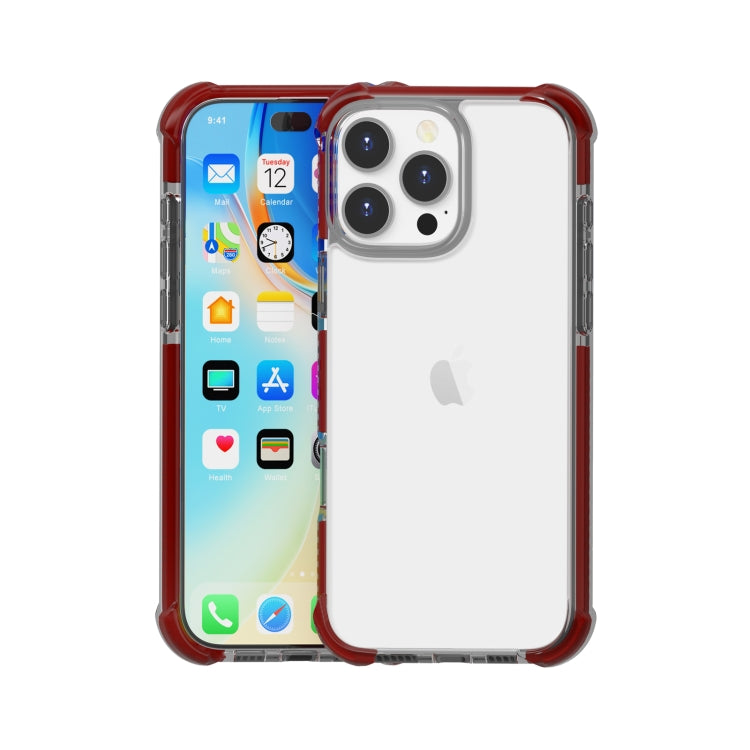 For iPhone 16 Four-corner Shockproof TPU + Acrylic Phone Case