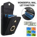 Rhombic Texture Card Bag Phone Case with Long Lanyard, For iPhone 17e / 16e, For iPhone 17 Pro Max, For iPhone 17 Pro