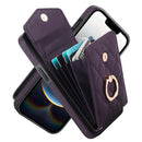 Rhombic Texture Card Bag Phone Case with Long Lanyard, For iPhone 17e / 16e, For iPhone 17 Pro Max, For iPhone 17 Pro