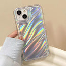 Laser Sequin Waves TPU Phone Case, For iPhone 14 Pro