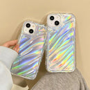 Laser Sequin Waves TPU Phone Case, For iPhone 14 Pro