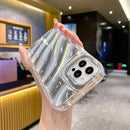 Laser Sequin Waves TPU Phone Case, For iPhone 14 Pro