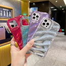 Laser Sequin Waves TPU Phone Case, For iPhone 14 Pro