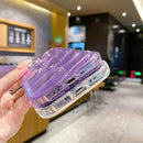 Laser Sequin Waves TPU Phone Case, For iPhone 14 Pro
