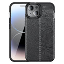 Litchi Texture Shockproof TPU Phone Case, For iPhone 15