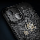 Litchi Texture Shockproof TPU Phone Case, For iPhone 15