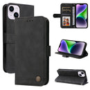 For iPhone 15 Leather Phone Case