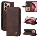 For iPhone 15 Leather Phone Case