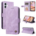 For iPhone 16 Plus Leather Phone Case