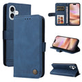 For iPhone 16 Plus Leather Phone Case