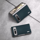 For Google Pixel 9 Pro Fold ABEEL Genuine Leather Phone Case