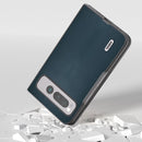 For Google Pixel 9 Pro Fold ABEEL Genuine Leather Phone Case