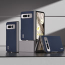 For Google Pixel 9 Pro Fold ABEEL Genuine Leather Phone Case