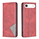 Rhombus Texture Magnetic Leather Phone Case, For iPhone 18 Pro Max/17 Pro Max, For iPhone 18 Pro/17 Pro, For iPhone 17, For iPhone 17 Air