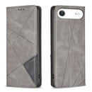 Rhombus Texture Magnetic Leather Phone Case, For iPhone 18 Pro Max/17 Pro Max, For iPhone 18 Pro/17 Pro, For iPhone 17, For iPhone 17 Air