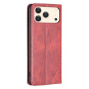 Rhombus Texture Magnetic Leather Phone Case, For iPhone 18 Pro Max/17 Pro Max, For iPhone 18 Pro/17 Pro, For iPhone 17, For iPhone 17 Air