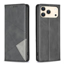 Rhombus Texture Magnetic Leather Phone Case, For iPhone 18 Pro Max/17 Pro Max, For iPhone 18 Pro/17 Pro, For iPhone 17, For iPhone 17 Air