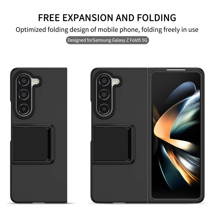 Samsung Galaxy Z Fold 5 Three-dimensional Folding PC Phone Case with stand