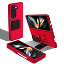Three-dimensional Folding Holder PC Phone Case, For Galaxy Z Flip7 5G, For Samsung Galaxy Z Flip6 5G, For Samsung Galaxy Z Fold6 5G, For Samsung Galaxy Z Fold5