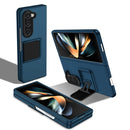 Three-dimensional Folding Holder PC Phone Case, For Galaxy Z Flip7 5G, For Samsung Galaxy Z Flip6 5G, For Samsung Galaxy Z Fold6 5G, For Samsung Galaxy Z Fold5