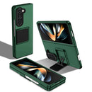 Three-dimensional Folding Holder PC Phone Case, For Galaxy Z Flip7 5G, For Samsung Galaxy Z Flip6 5G, For Samsung Galaxy Z Fold6 5G, For Samsung Galaxy Z Fold5