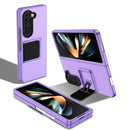 Three-dimensional Folding Holder PC Phone Case, For Galaxy Z Flip7 5G, For Samsung Galaxy Z Flip6 5G, For Samsung Galaxy Z Fold6 5G, For Samsung Galaxy Z Fold5
