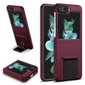 Three-dimensional Folding Holder PC Phone Case, For Samsung Galaxy Z Flip5 5G