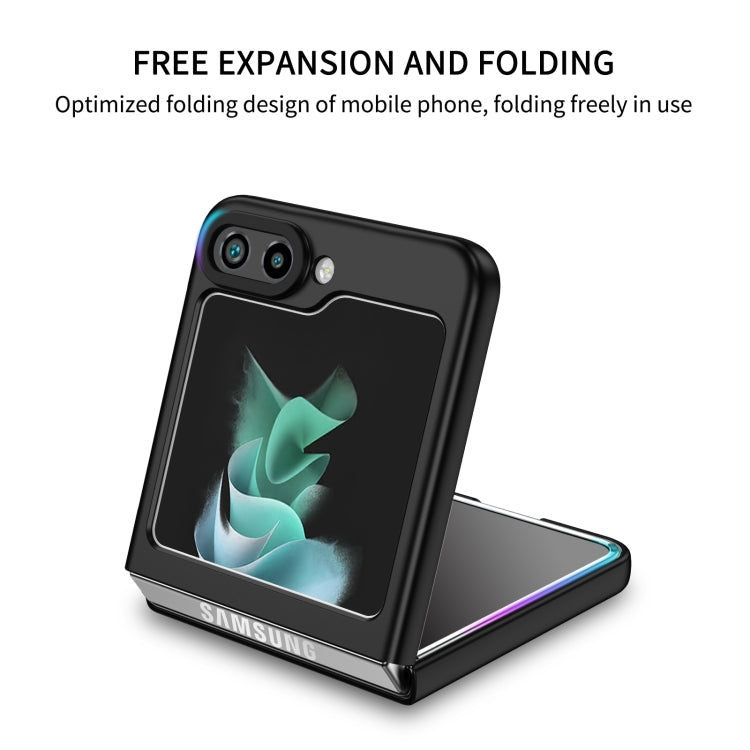 Samsung Galaxy Z Flip 6 Three-dimensional Folding PC Phone Case with stand