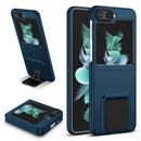 Three-dimensional Folding Holder PC Phone Case, For Galaxy Z Flip7 5G, For Samsung Galaxy Z Flip6 5G, For Samsung Galaxy Z Fold6 5G, For Samsung Galaxy Z Fold5