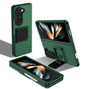 Three-dimensional Folding Holder PC Phone Case, For Galaxy Z Flip7 5G, For Samsung Galaxy Z Flip6 5G, For Samsung Galaxy Z Fold6 5G, For Samsung Galaxy Z Fold5