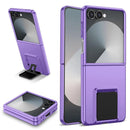 Three-dimensional Folding Holder PC Phone Case, For Galaxy Z Flip7 5G, For Samsung Galaxy Z Flip6 5G, For Samsung Galaxy Z Fold6 5G, For Samsung Galaxy Z Fold5