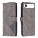 Magnetic Buckle Rhombus Texture Leather Phone Case, For iPhone 18 Pro/17 Pro, For iPhone 18 Pro Max/17 Pro Max, For iPhone 17, For iPhone 17 Air