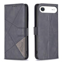 Magnetic Buckle Rhombus Texture Leather Phone Case, For iPhone 18 Pro/17 Pro, For iPhone 18 Pro Max/17 Pro Max, For iPhone 17, For iPhone 17 Air
