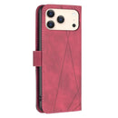 Magnetic Buckle Rhombus Texture Leather Phone Case, For iPhone 18 Pro/17 Pro, For iPhone 18 Pro Max/17 Pro Max, For iPhone 17, For iPhone 17 Air