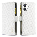 Diamond Lattice Zipper Wallet Leather Flip Phone Case, For iPhone 18 Pro/17 Pro, For iPhone 18 Pro Max/17 Pro Max, For iPhone 17, For iPhone 17 Air