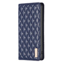 Diamond Lattice Magnetic Leather Flip Phone Case, For iPhone 15 Pro Max, For iPhone 15 Pro, For iPhone 15 Plus, For iPhone 15