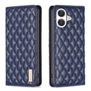 Diamond Lattice Magnetic Leather Flip Phone Case, For iPhone 18 Pro/17 Pro, For iPhone 18 Pro Max/17 Pro Max, For iPhone 17, For iPhone 17 Air