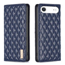 Diamond Lattice Magnetic Leather Flip Phone Case, For iPhone 18 Pro/17 Pro, For iPhone 18 Pro Max/17 Pro Max, For iPhone 17, For iPhone 17 Air