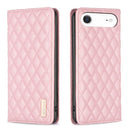 Diamond Lattice Magnetic Leather Flip Phone Case, For iPhone 18 Pro/17 Pro, For iPhone 18 Pro Max/17 Pro Max, For iPhone 17, For iPhone 17 Air