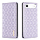 Diamond Lattice Magnetic Leather Flip Phone Case, For iPhone 18 Pro/17 Pro, For iPhone 18 Pro Max/17 Pro Max, For iPhone 17, For iPhone 17 Air
