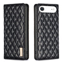 Diamond Lattice Magnetic Leather Flip Phone Case, For iPhone 18 Pro/17 Pro, For iPhone 18 Pro Max/17 Pro Max, For iPhone 17, For iPhone 17 Air