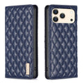 Diamond Lattice Magnetic Leather Flip Phone Case, For iPhone 18 Pro/17 Pro, For iPhone 18 Pro Max/17 Pro Max, For iPhone 17, For iPhone 17 Air