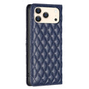 Diamond Lattice Magnetic Leather Flip Phone Case, For iPhone 18 Pro/17 Pro, For iPhone 18 Pro Max/17 Pro Max, For iPhone 17, For iPhone 17 Air