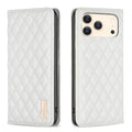 Diamond Lattice Magnetic Leather Flip Phone Case, For iPhone 18 Pro/17 Pro, For iPhone 18 Pro Max/17 Pro Max, For iPhone 17, For iPhone 17 Air