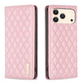 Diamond Lattice Magnetic Leather Flip Phone Case, For iPhone 18 Pro/17 Pro, For iPhone 18 Pro Max/17 Pro Max, For iPhone 17, For iPhone 17 Air