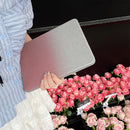 For iPad 11th Gen 2025 (A16)  Gradient Glitter Magnetic Split Leather Tablet Case