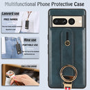 For Google Pixel 8 Pro Wristband Leather Back Phone Case
