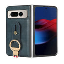 For Google Pixel 8 Pro Wristband Leather Back Phone Case