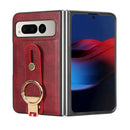 For Google Pixel 8 Pro Wristband Leather Back Phone Case